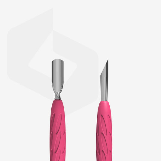 EMPUJADOR PARA MANICURA CON MANGO DE SILICONA