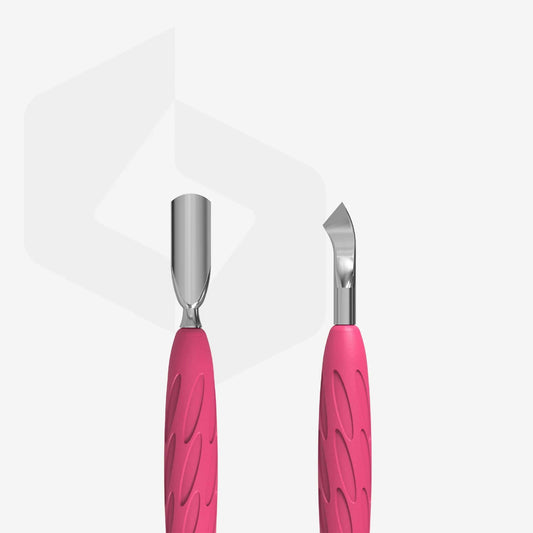 EMPUJADOR PARA MANICURA CON MANGO DE SILICONA