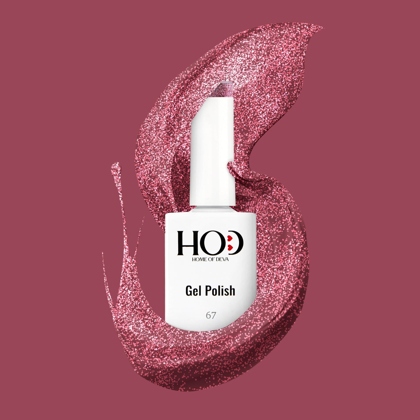 ESMALTE SEMIPERMANENTE ROSA 15 ml