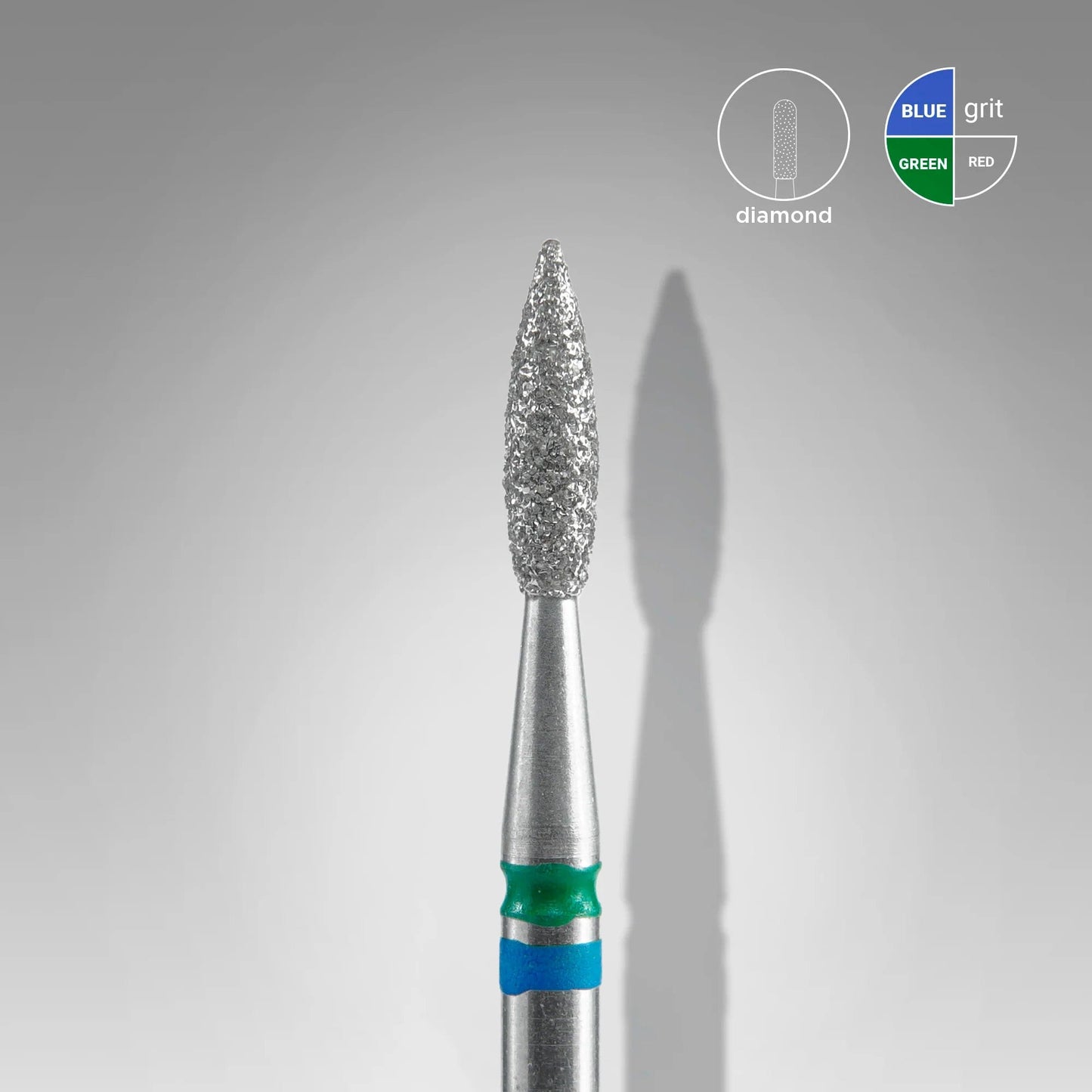 BROCA PARA UÑAS DIAMOND NAIL DRILL BIT DUO FLAME EXPERT