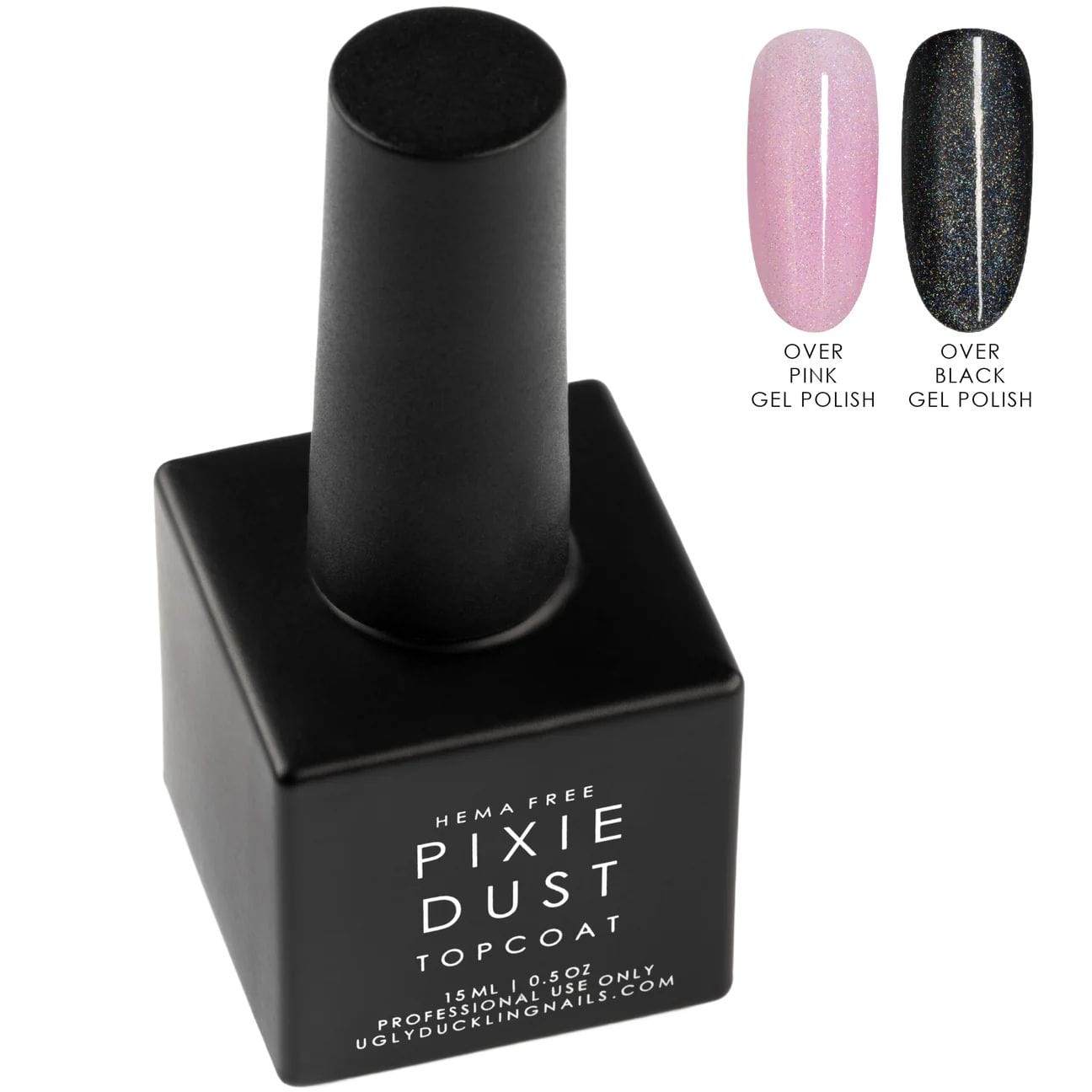 PIXIE DUST CAT EYE - HEMA FREE TOP COAT 15ml UGLY DUCKLING