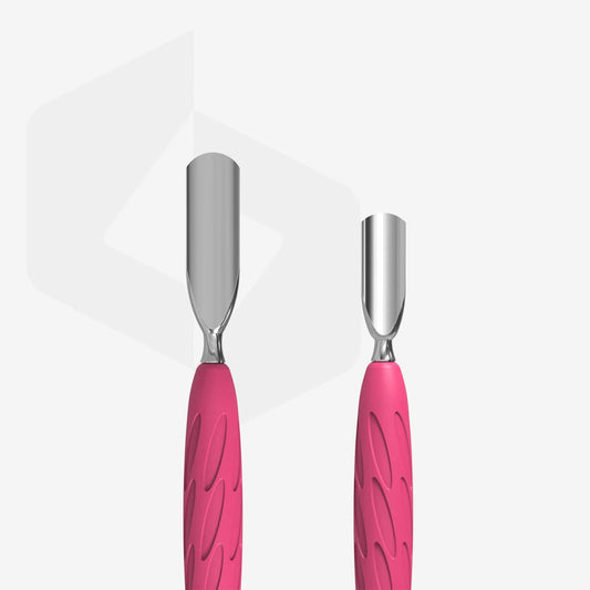 EMPUJADOR PARA MANICURA CON MANGO DE SILICONA