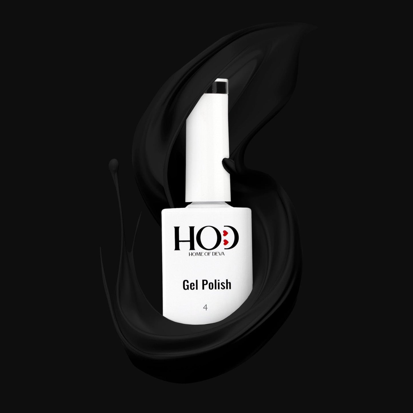 Esmalte semipermanente negro