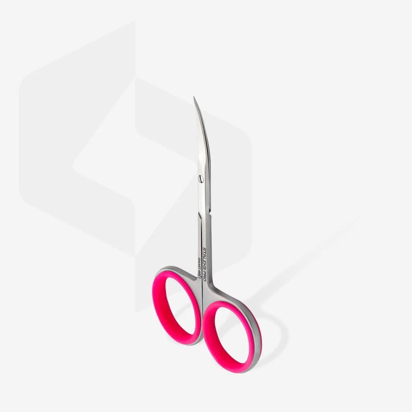 Tijeras Staleks profesionales de cutícula Pro smart 40 Type 3 vista desde lejos con un acabado optimizado