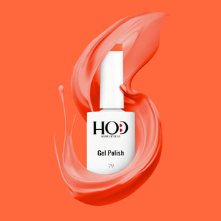 Esmaltes semipermanentes naranjas home of deva