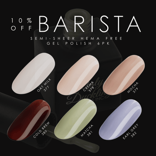Coleccion Barista de esmaltes semipermanentes de Ugly Duckling
