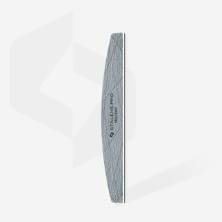 Canto de la lima media luna Staleks SMART 40 180/240 con su base de espuma
