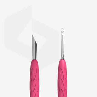 EMPUJADOR PARA MANICURA CON MANGO DE SILICONA "GUMMY" UNIQ 11 TYPE 2