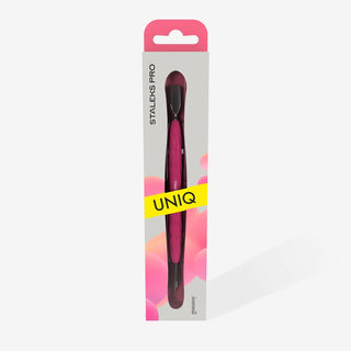 EMPUJADOR PARA MANICURA CON MANGO DE SILICONA "GUMMY" UNIQ 10 TYPE 2