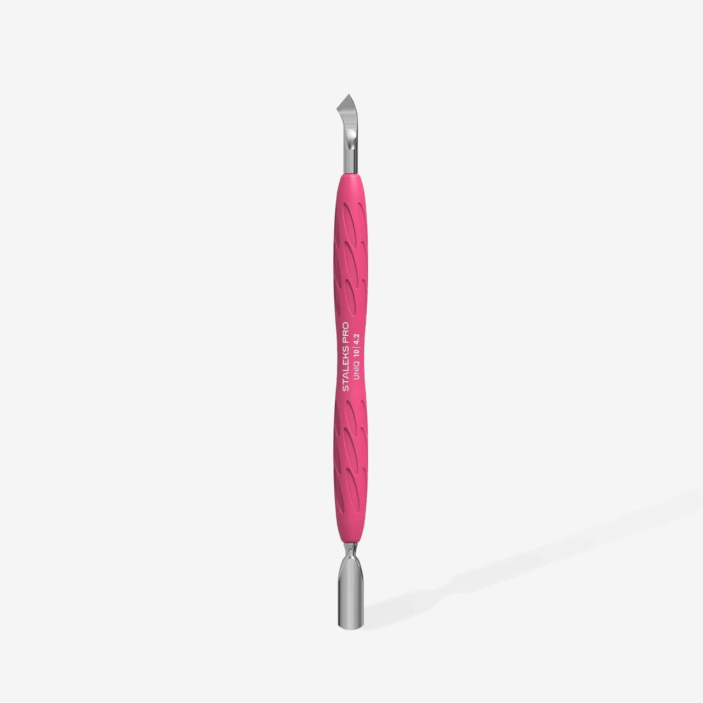 EMPUJADOR PARA MANICURA CON MANGO DE SILICONA "GUMMY" UNIQ 10 TYPE 4.2