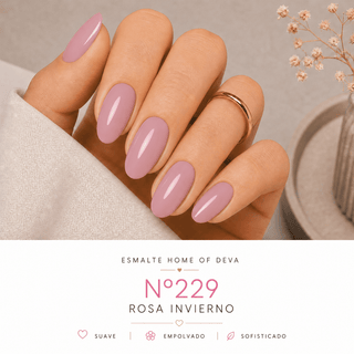 ESMALTE SEMIPERMANENTE ROSA 15 ml
