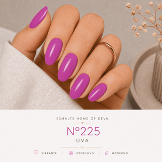 ESMALTE SEMIPERMANENTE MORADO 15ml