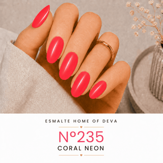 ESMALTE SEMIPERMANENTE CORAL 15ml