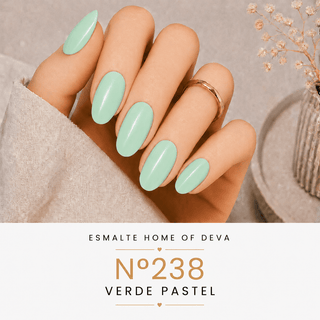 ESMALTE SEMIPERMANENTE VERDE 15ml