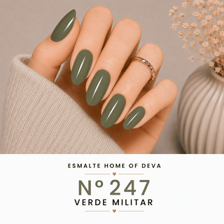 ESMALTE SEMIPERMANENTE VERDE 15ml