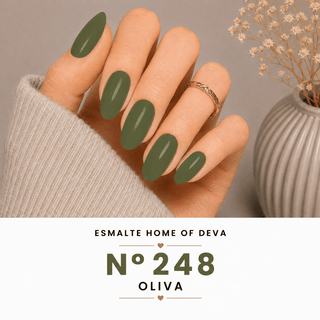 ESMALTE SEMIPERMANENTE VERDE 15ml