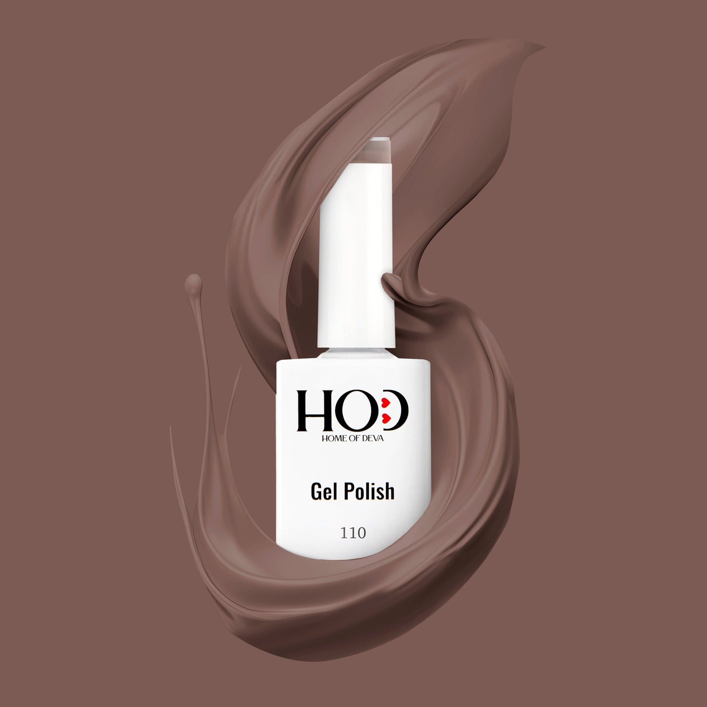 Esmalte semipermanente marrón N110 