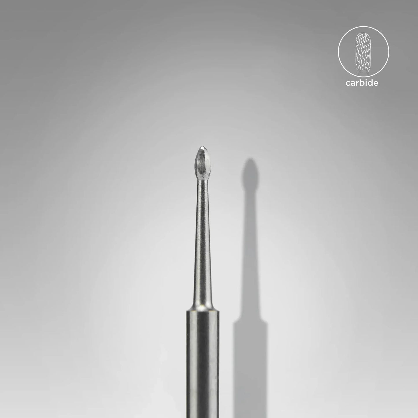 Fresa de carburo limpiadora de cuticula