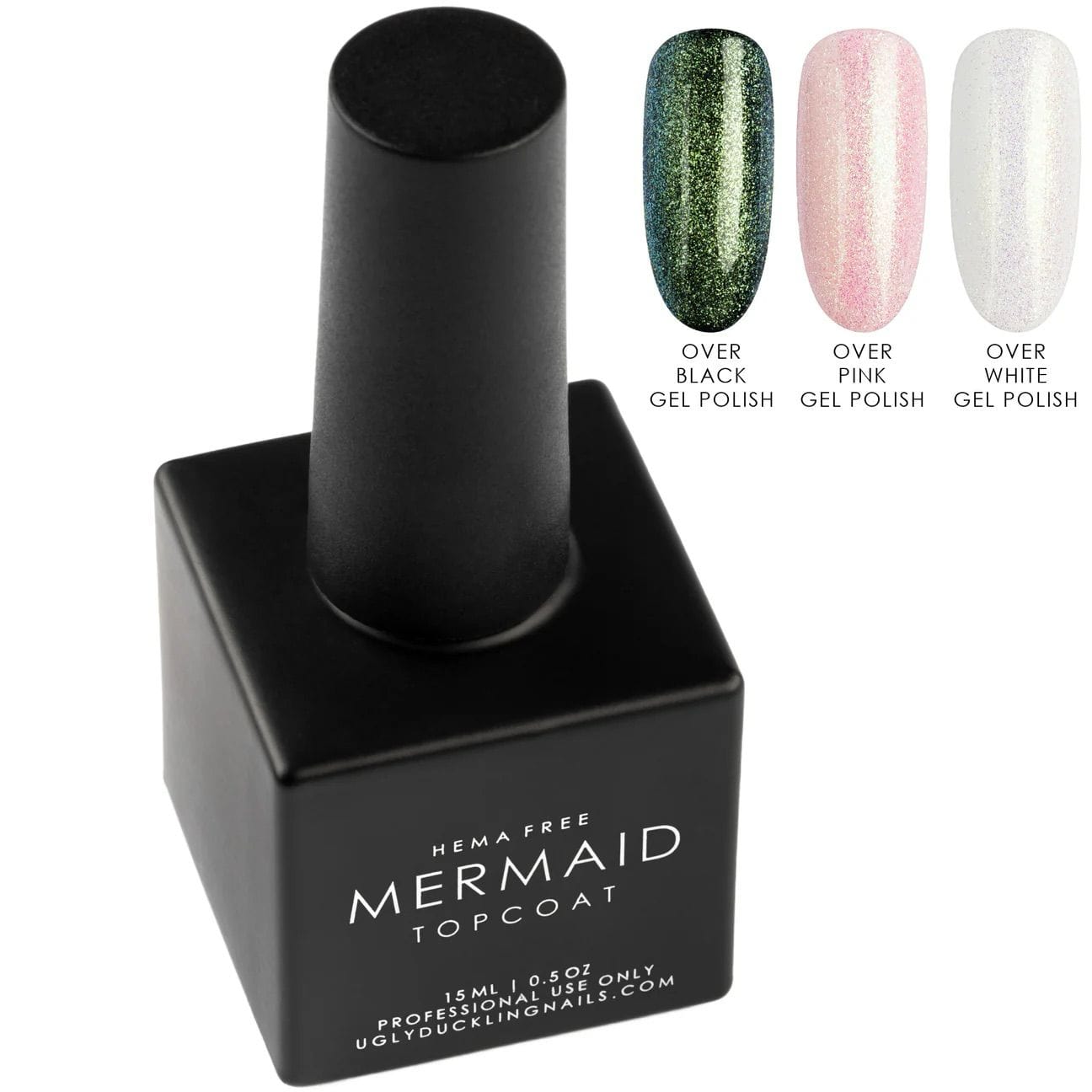 MERMAID TOP COAT 15ml (Hema-Free)