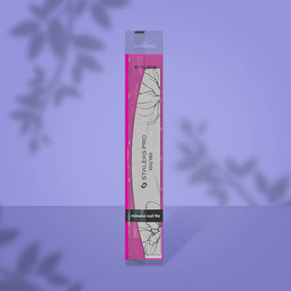 Lima de Uñas Profesional Staleks Expert 40 Media Luna (Grano 100/180)