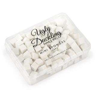Caja de 150 Mini Sponges de Ugly Duckling para degradados en uñas