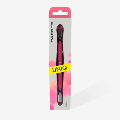 EMPUJADOR PARA MANICURA CON MANGO DE SILICONA "GUMMY" UNIQ 10 TYPE 1