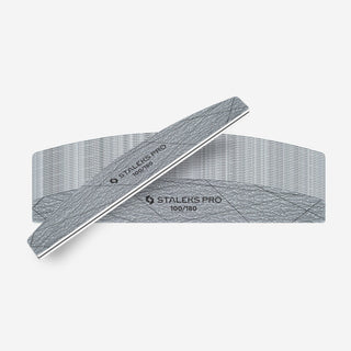 Limas minerales Staleks SMART 40 media luna grano 100/180 sobre fondo blanco