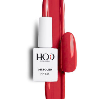 Esmalte semipermanente rojo N144 15ml - Esmaltes Semipermanentes | Home of Deva