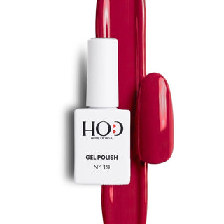 Esmalte semipermanente rojo N19 15ml
