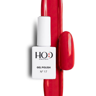 Esmalte semipermanente rojo N17 15ml